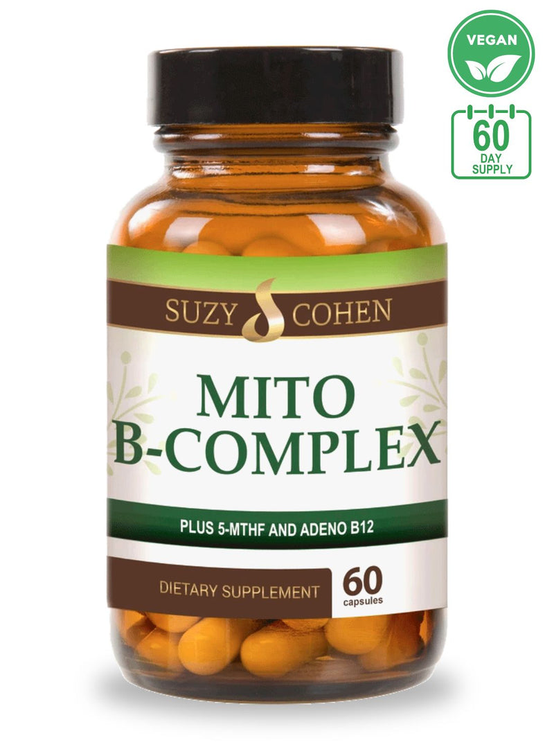 Mito B Complex With Adeno B12 And 5-MTHF By Suzy Cohen