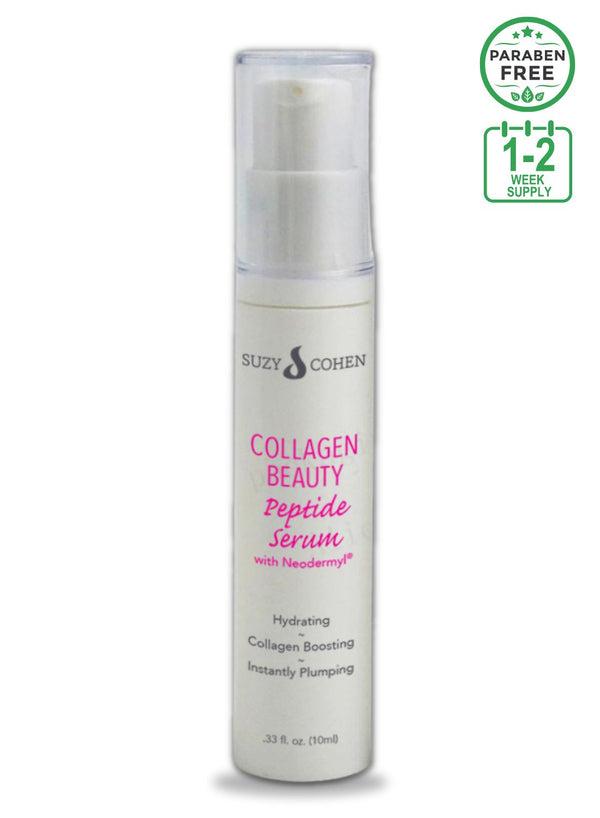 Collagen Beauty Peptide Serum 10ml - Suzy Cohen