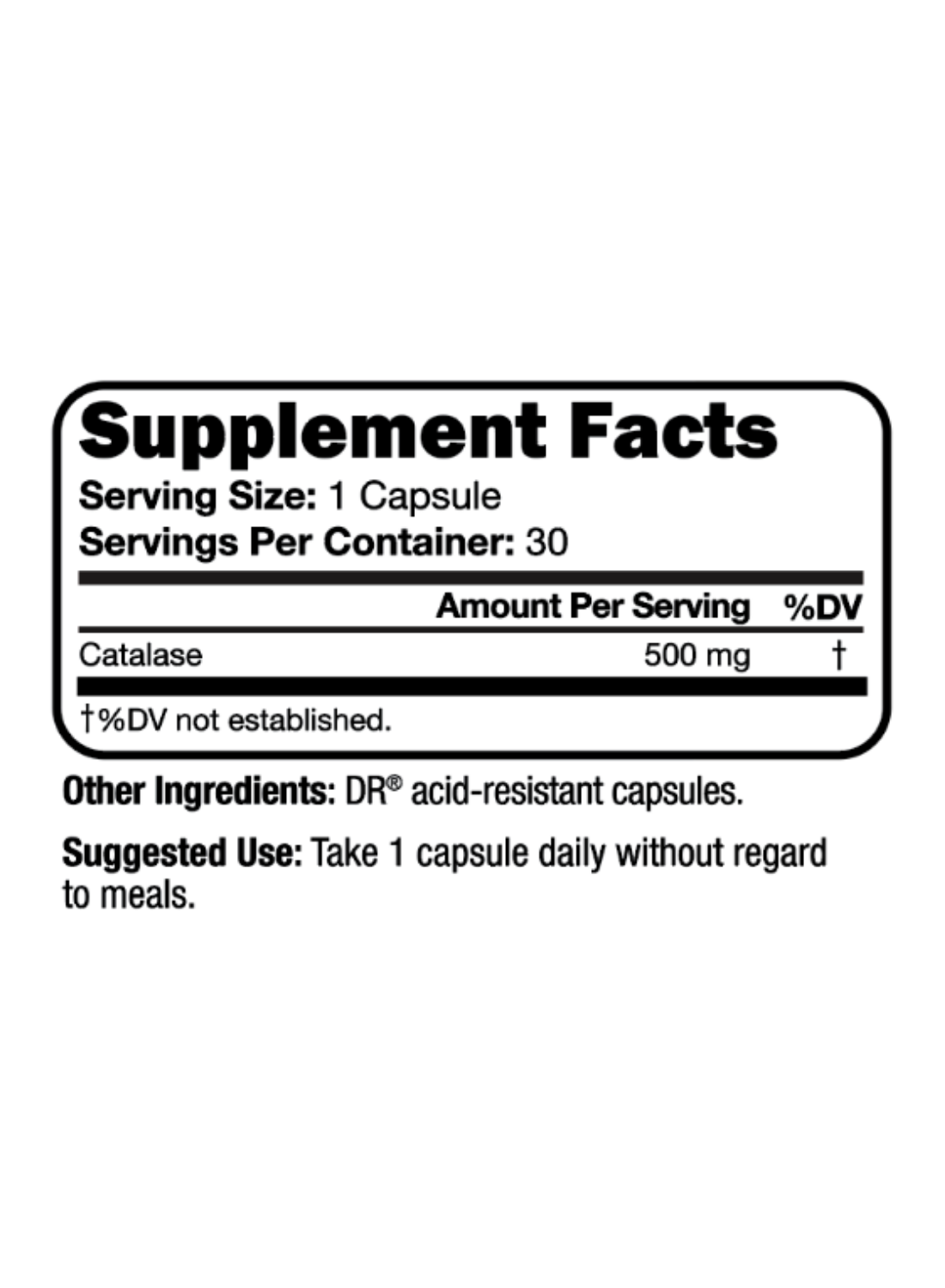 catalase 12,500 catu dietary supplement - supports... Catalase Supplement - A Super Antioxidant - Suzy Cohen