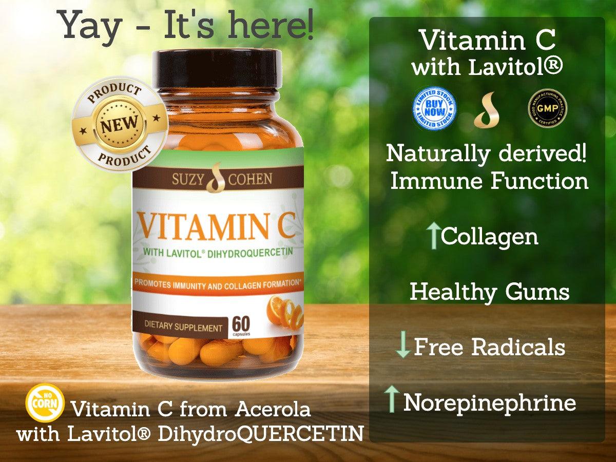 Vitamin C with Lavitol DHQ - Suzy Cohen